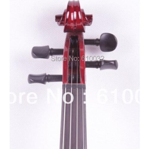 4/4 New 4 string Electric Acoustic Violin Solid Wood Nice Sound red color