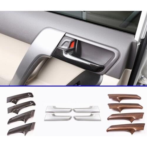 4pcs For Toyota Land Cruiser Prado FJ150 150 2010-2018 ABS Interior Door Handle Trim Car Accessories