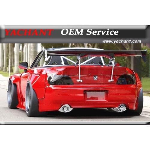 Car-Styling New Carbon Fiber Glass Rear Trunk Spoiler Fit For 2000-2009 S2000 AP1 AP2 PD RB Style GT Wing Spoiler