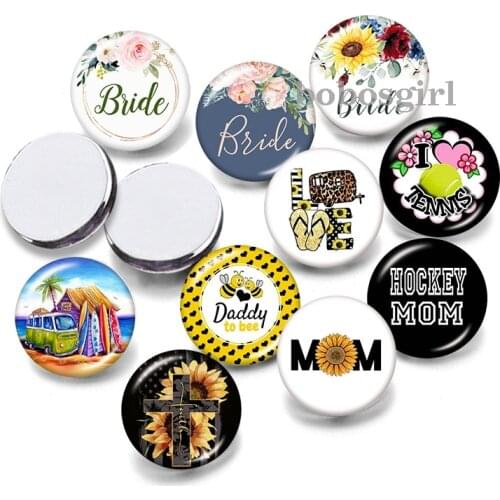 Birde mom 12mm18mm 20mm Snap button jewelry DIY Bracelet Round photo glass cabochons P6810