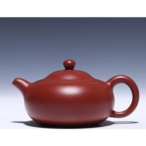 H2251 Yixing masters Xu Pingquan handmade teapot teapot authentic Zhu Ni Dahongpao jade milk pot