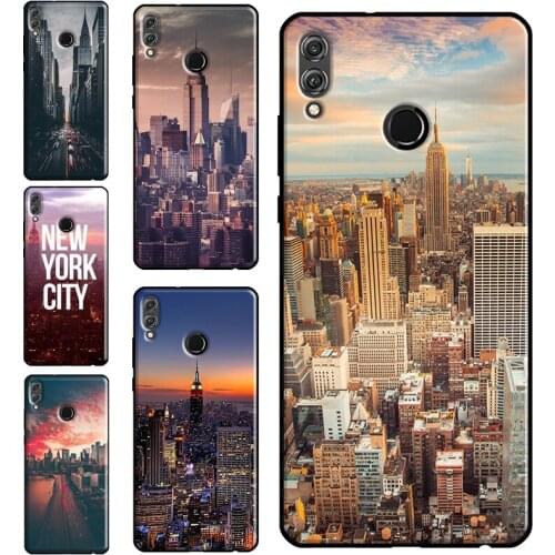 New York City Phone Case For Huawei Honor 10i 8X 9X 10X 10 Lite 8A 9A 7S 8S 7C 7A 4C 6C 20 Pro Cover