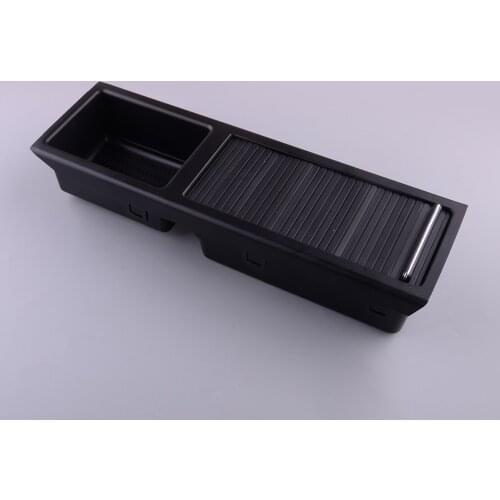Black Center Console Tray Storage Box Insert Cover 51167038323 fit for BMW 3 Series E46 1998 1999 2000 2001 2002 2003 2004 2005