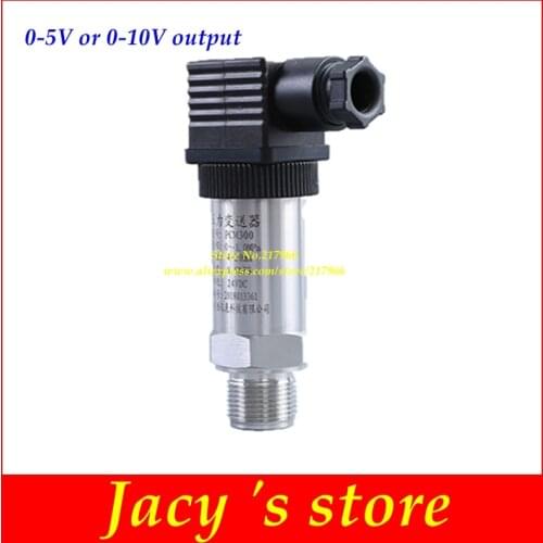 Voltage output 0-5V or 0-10V Pressure Transmitter water oil fuel Pressure Sensor miniature small size
