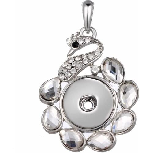 JaynaLee Snaps Pendant without Chain fit 18mm or 20mm Ginger Snaps for women Men gift GJP8050