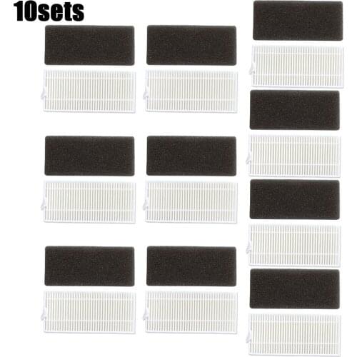 Filters Kit For Lefant M200 M201 M520M M501-A M571 T700 M501 Robotic Vacuum Cleaner Spare Parts Sweeper Filters Replacement