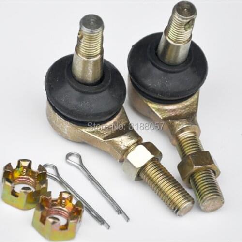 Tie Rod End Kit for Yamaha Grizzly Raptor Banshee YFM225 YFM350 YFZ350 YFM660 ATV Quad Dirt Pit Moto Bike