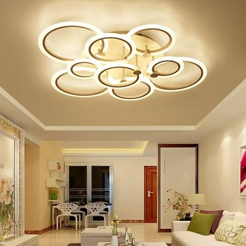 Creative ring hardware acrylic LED ceiling lamps Residential & Commercial Indoor Indoor Ceiling Lights Lighting fixture