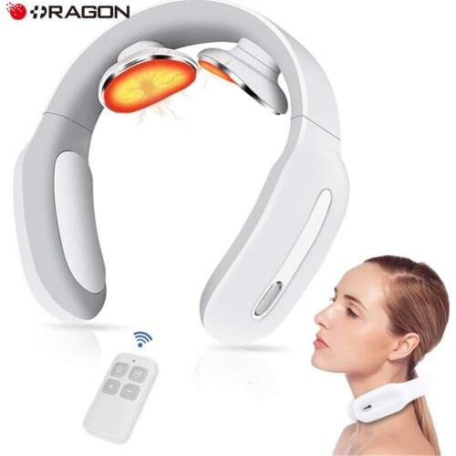 Neck Massager Electric Neck Massage Pain Infrared Pain Relief Neck Physiotherapy Relaxation Cervical Vertebra Physiotherapy