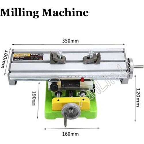 Multi-Functional Cross Working Table Mini Slide Table Support for Drilling Bench Stent Tools Milling Machine