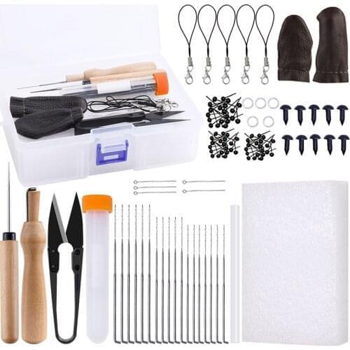 MIUSIE Wool Felting Tool Kit DIY Wool Felting With Needle Felting Sewing Supplies Needle Felting Supplies Kit For Beginner