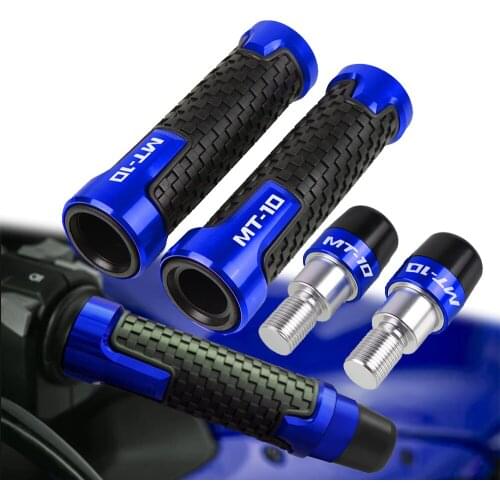 Motorcycle FOR YAMAHA MT10 2016-2020 2017 2018 2019 MT 10 SP Accessories Handlebar Grips Handle Bar Cap End Plug CNC 7/8"22mm