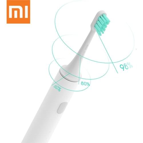 Original Xiaomi Mijia T500 Smart Home Electric Toothbrush Rechargeable Ultrasonic Whitening Tooth Brush Personalized Cleaning
