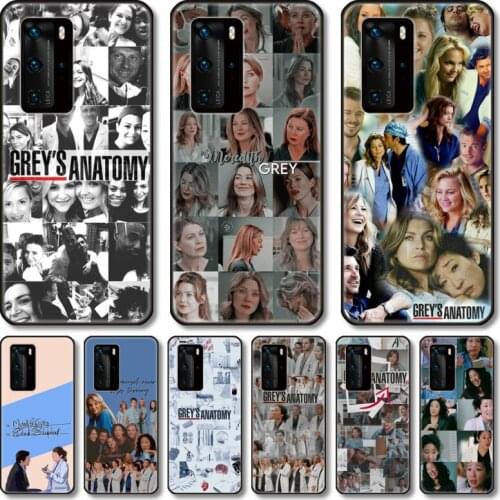 TV series grey Phone Case For Huawei Honor 20 10 9 8 N Pro Lite A C RU black cell shell