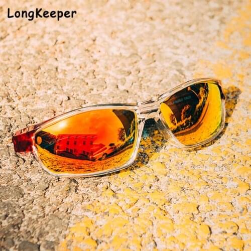 Classic Polarized Sunglasses for Men Driving Square Sun Glasses 90s Retro Brand Design Eyewear Black Shades Fishing Anti-glare