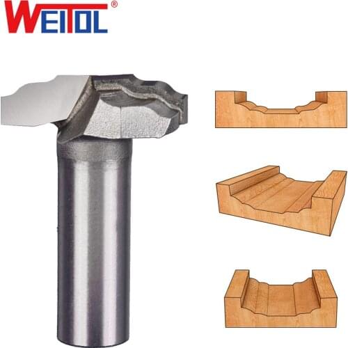 WeiTol 1pcs Engraving Bit solid carbide router bit Woodworking Tools CNC milling cutter endmill for wood