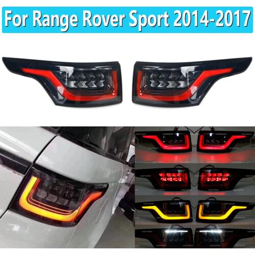 High Quality Tail Lamp For Land Rover For Range Rover Sport 2014 - 2017 Old To New Tuning Parts Upgraded 2018 Rear Light LED