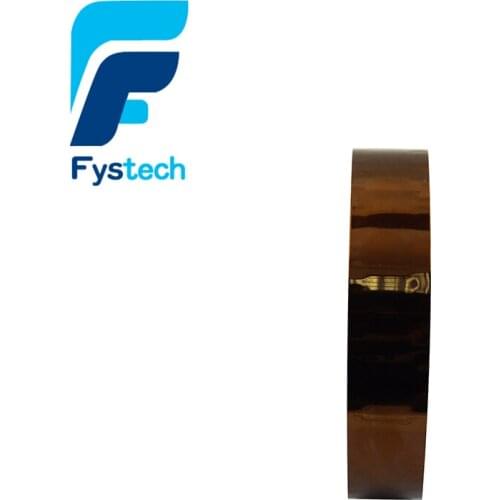 2pcs/ 20mm 30m 100ft Adhesive Tape Gold High Temperature Heat Resistant Polyimide Tape for BGA Electronic