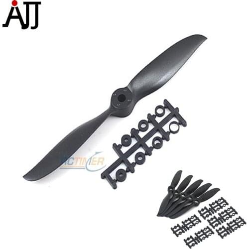 5pcs/bag Rctimer 7x6 7060 Precision Sport Propeller with Shaft Adaptation Black Color Pro 5*7x6E