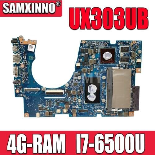 90NB08U0-R00010 Laptop motherboard For Asus UX303UB UX303U mainboard 4G/I7-6500U GT940M-V2G