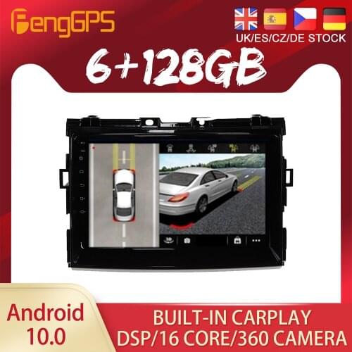 Android 10 PX6 DSP For TOYOTA PREVIA 2006 2007 2008 2009-2012Car DVD GPS Navigation Auto Radio Stereo Video CarPlay HeadUnit