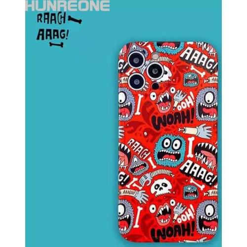Cartoon Monster Phone Case & Cover For iPhone 12 / 11 Pro Max XR X XS Max 7 8 Plus
