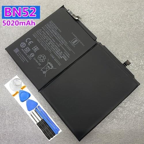 New Original Replacement Battery BN52 5020mAh For Xiaomi BN52 Mobile Phone