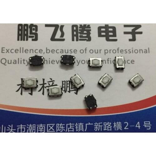 Original new 100% EVQP2P02W plum head button touch switch 4.7*3.5*2.1 patch foot 4pin EVQP2