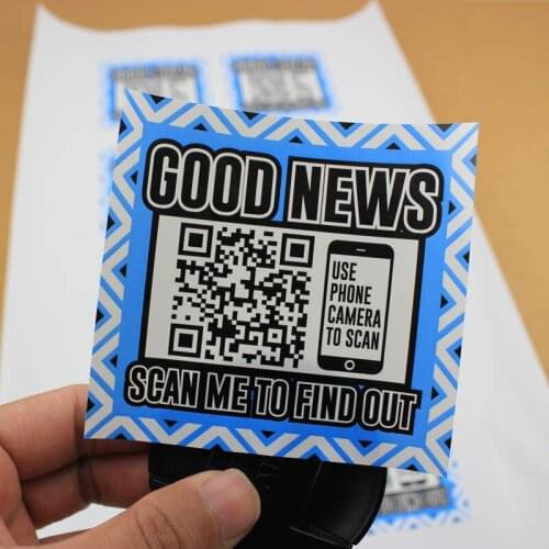 Customized Custom variable barcode labels