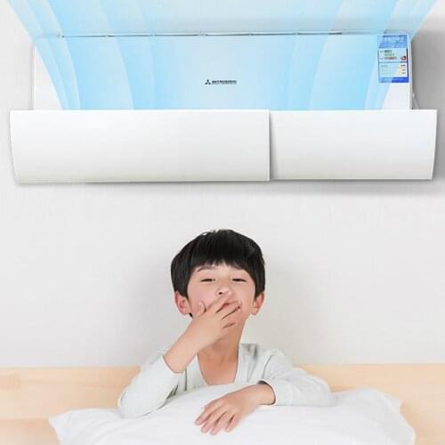 Adjustable Air Conditioner Deflector Telescopic Windshield Confinement Air Deflector for Home can CSV