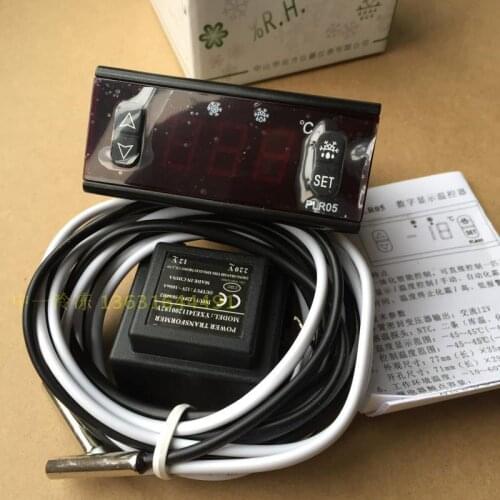 Plr05 thermostat cold storage freezer temperature controller air heating cream electric heating control heater