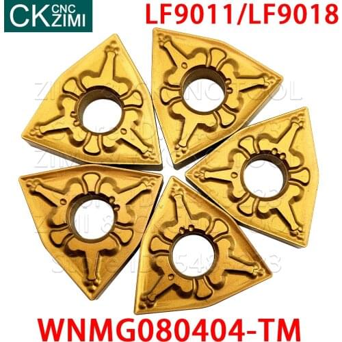 WNMG080404-TM LF9018 WNMG080404-TM LF9011 Carbide Turning Inserts wood turning tools CNC metal Lathe tools WNMG 080404 for steel