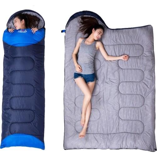 Camping Sleeping Bag All Season Lightweight Warm and Cold Envelope Backpacking Sleeping Bag for Outdoor Traveling Hiking