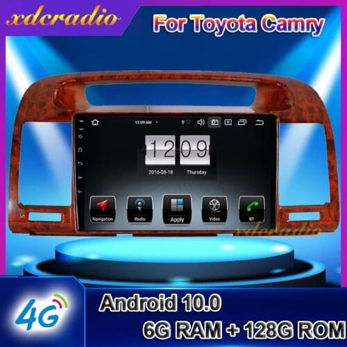 Xdcradio 9" Android 10 For Toyota Camry Car Radio Automotivo Car DVD Multimedia Player Auto GPS Navigation 4G Carplay 2002-2006