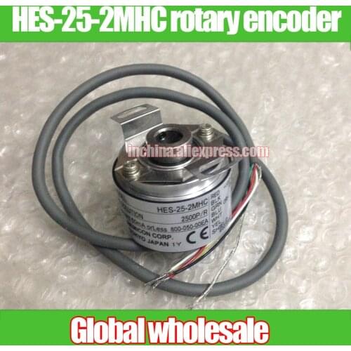 1pcs NEW HES-25-2MHC rotary encoder / 2500P / R 2500 line economic NEMICON encoder