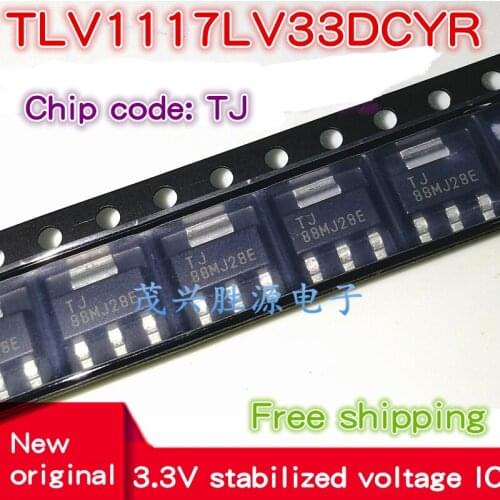 10pcs/lot TLV1117LV33DCYR TLV1117LV25DCYR TLV1117LV18DCYR TLV1117LV15DCYR TLV1117LV12DCYR SOT-223 New original In stock