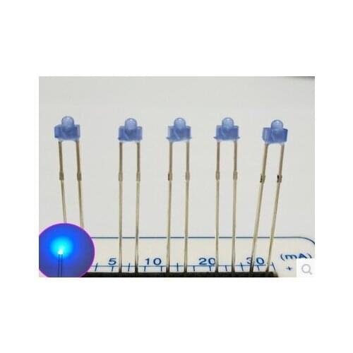 1000pcs Through Hole 1.8mm Blue Diffused LED Diode Light Beads