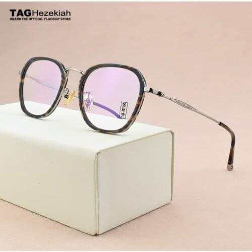 2021 Square Brand Glasses Frame Men Ultralight Women Vintage Prescription Eyeglasses Retro Optical Frame mens spectacle frames