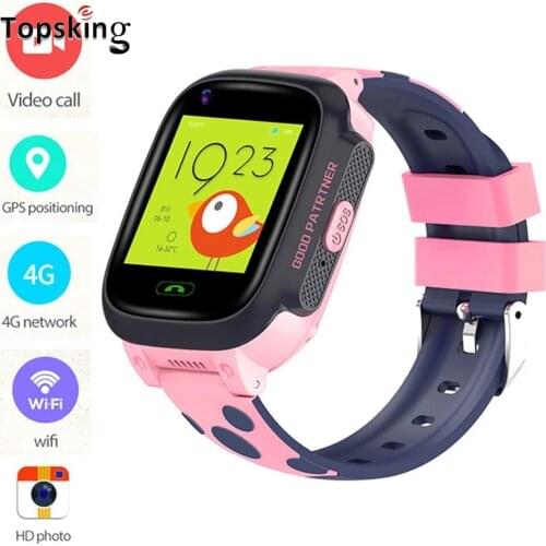 4G Smart Remote Camera GPS WI-FI Kids Students Tracker Location Smartwatch VOLTE Video Call Monitor Phone Watch IP67 Waterproof