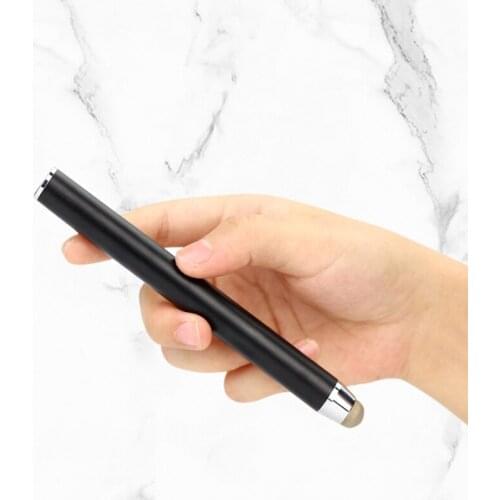 50pcs/lot Conductive Fiber Cloth Head Capacitive Pen Touch Screen Stylus For Teaching Conferences Office Lectures Custom Logo