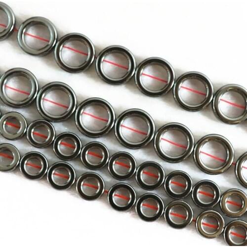 8 style natural stone black nomagnetic hematite oval star barrel cioin square heart circle tube diy jewelry findings 15inch B226