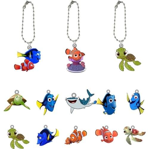 Disney Finding Nemo Keychain Super Cute Anime Character Clownfish Acrylic Animated Character Pendant AnimationKeychain Gift