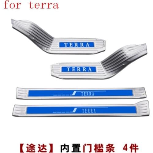 For NISSAN TERRA doorsill welcome to the footplate rear panel special Protective decoration 2018 2019