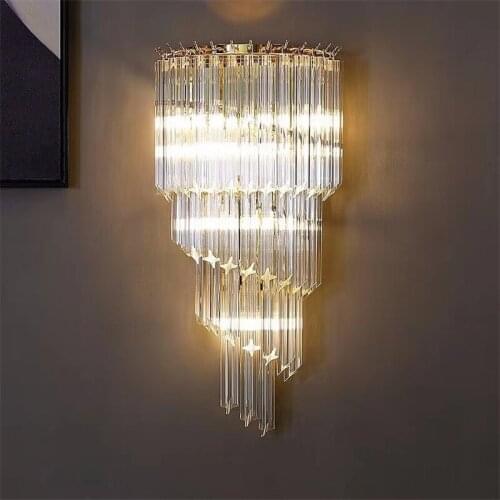 Crystal Wall Lamp Bedroom Wall Lamp Living Room Wall Lamp Dining Room Wall Lamp Study Room Wall Lamp