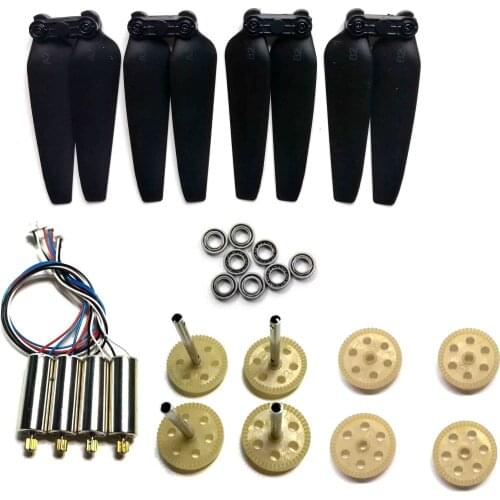 JD22S S162 E520S E520 rc GPS drone 4K camera Quadcopter spare part Engines Motor main gears Bearing propeller blade set