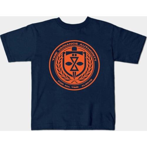 TVA Shirt Time Variance Authority T-shirt Loki Shirts Kid Clothes Summer Cotton Graphic Tees Short Sleeve Crewneck Casaul Top