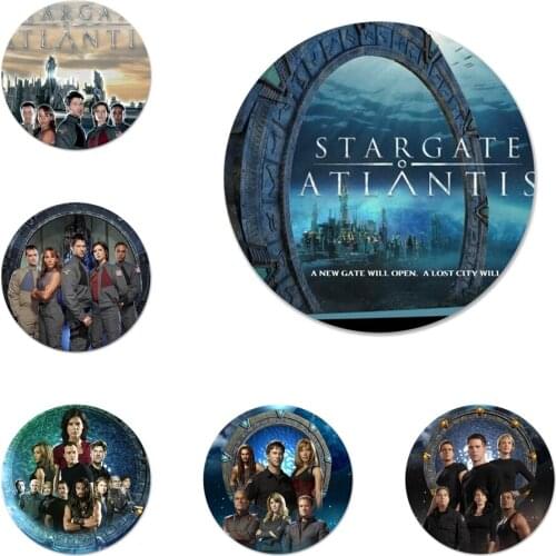 Stargate Atlantis SGA Kitchen Home Decor Refrigerator Magnetic Stickers bottle Beer Opener 58mm