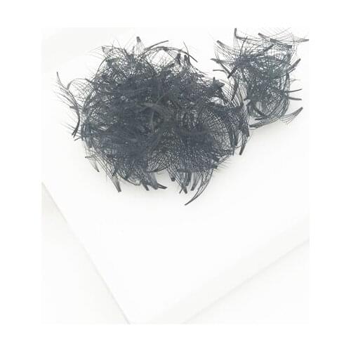 1 Bottle 300 Loose Fans Heat Bonded Grafting Russian Strip Lashes Extensions Makeup Cilia Premade Fans Small Jar Loose Lashes