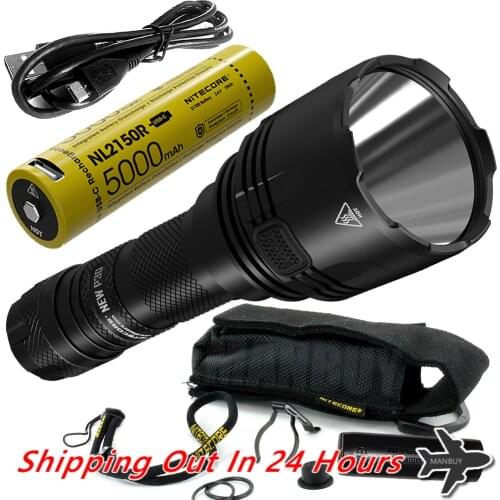 NITECORE NEW P30 Torch NL2150R 5000mAh USB-C Rechargeable Battery 1000 Lumen CREE LED Flashlight Waterproof Lamp Camping Hunting