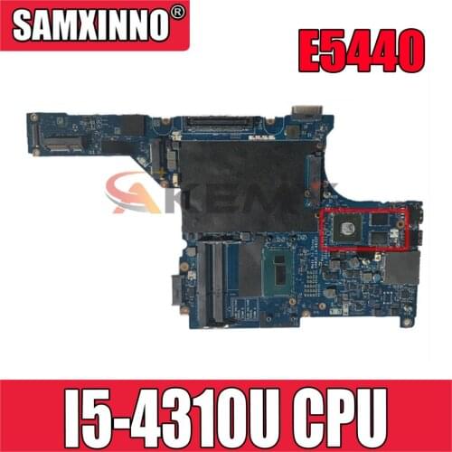 Original Laptop motherboard For DELL Latitude E5440 Mainboard CN-0H59D3 0H59D3 VAW30 LA-9832P I5-4310U SR1EE N14M-GE-S-A2